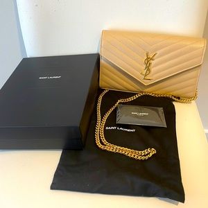 Saint Laurent Poudre wallet on chain